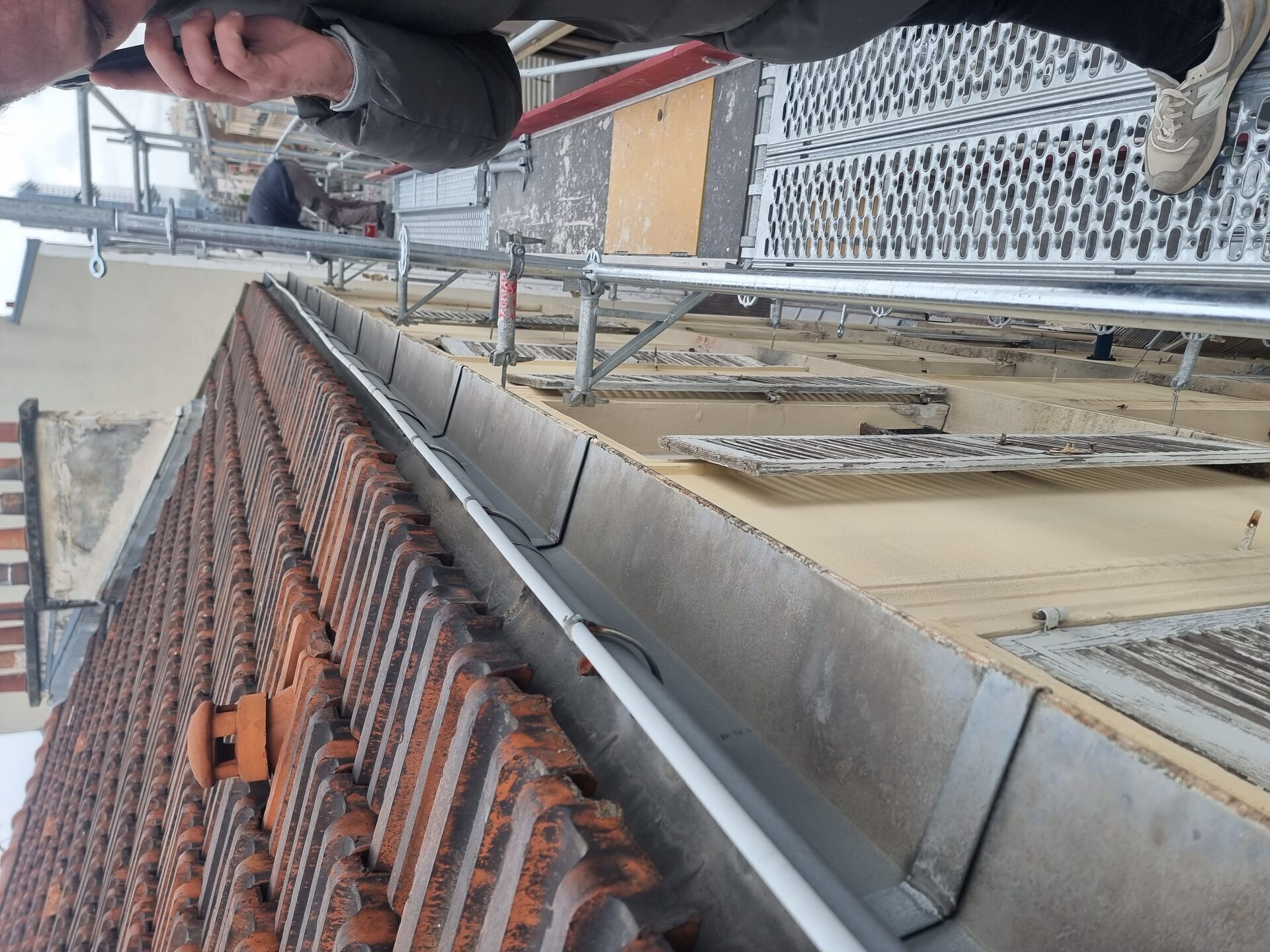 Avant travaux tuile mécanique